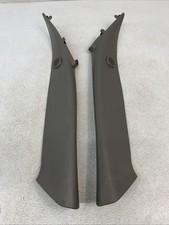 99-06 Chevy Silverado GMC Truck Pair Of Front A-Pillar Trim OEM Pewter picture