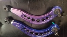 EMUSA Rear ADJ Camber Arms for 06-13 Honda Civic DX LX EX Si Hybrid BLUE USED*** picture