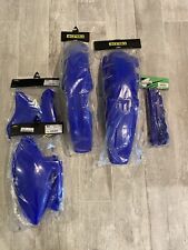 Acerbis - 2402970211 - Plastic Blue FRONT REAR FENDERS + Radiator Scoops+Panels picture