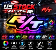 LED Emblem Badge R/T RGB LIGHT UP Compatible 5.7  R/T Models picture