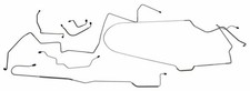 Fits 1972-1973 Ford Mustang Complete Brake Line Set MBLK47 picture