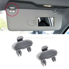 2Pcs Sun Visor Clips For Audi A4 A5 A7 Q3 Q5 B6 B7 B8 S4 S5 TT 8U0857562A Gray picture