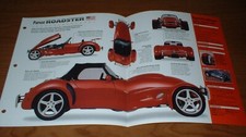 1997 PANOZ AIV ROADSTER SPEC SHEET BROCHURE POSTER PRINT PHOTO 97 96 98 99 1996 picture