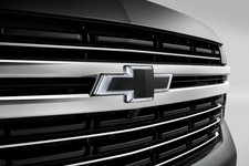 21-26 Chevy Suburban Tahoe Illuminated Bowtie Emblems in Black GM OEM 85143902 picture