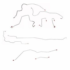 Fits 05-06 Ford F250 SD Complete Brake Line 4WD AWABS Ext Cab Long Bed CBK0159SS picture