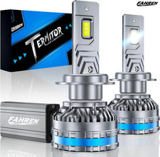 Fahren Brightest H7 LED Headlight Bulb 120W 80000LM Low/Fog Beam Cold White Pair picture
