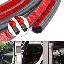 16FT 5M Trunk Seal  Universal Car Door Rubber Seal Hollow Strip Weatherstrip picture