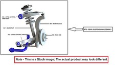 RIGHT REAR COMPLETE SUSPENSION ASSEMBLY OEM 10-16 S4 AUDI picture
