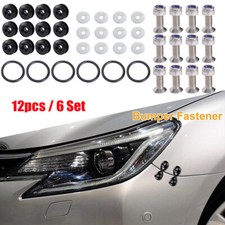 New Quick Release Fasteners Bumper Trunk Fender Hatch Lids Kit 6 Set picture