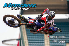 2027 MOTOCROSS RACING WALL CALENDAR 16 Months Free Poster & Shipping picture