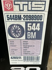 TIS 544BM 20X9, 0 OFFSET, 8X180 WHEELS picture