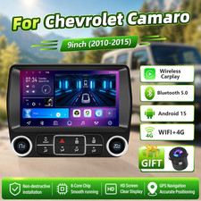 For Chevrolet Camaro 2010-2015 Android 14 Radio Stereo FM Apple Carplay GPS Navi picture