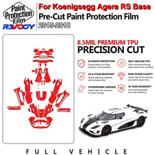 For Koenigsegg Agera RS Base 2015-2018 PPF Paint Protection Film TPU 8.5Mil Kit picture