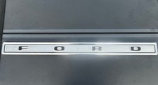 1973-79 Ford F-150 F-250 F-350 Aluminum Tailgate Trim Molding Panel Black Letter picture