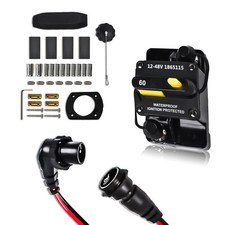 MKR-27 60AMP Circuit Breaker 1865115 + MKR-28 Trolling Motor Plug and Receptacle picture