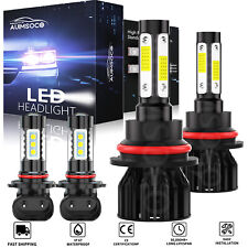 4-SIdes LED Headlight Bulbs + Fog Light For Dodge Ram 1500 2500 3500 2002~2005 picture