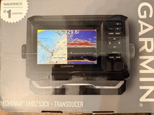 GARMIN ECHOMAP UHD2 53CV CHARTPLOTTER FISHFINDER COMBO W/GT20-TM 010-02590-51 picture