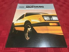1982 Ford Mustang Sales Brochure including GLX GT - NEW  from dealer inventory picture