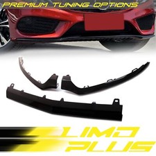 Front Bumper Lower Lip Trim Molding Gloss Black For Mercedes W205 AMG 2015-2018 picture