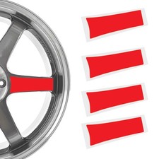 Solid TE37SL Decal Set Vinyl Spoke Sticker For VolkRacing Rim Wheel 17/18