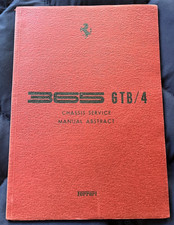 Ferrari 365 GTB/4 Daytona Berlinetta Chassis Service Manual Abstract picture