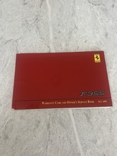 1998 Ferrari F355 Warranty & Owner's Service Book  picture