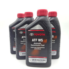 GENUINE TOYOTA ATF WS Automatic Transmission Oil 00289-ATFWS (4 QUARTS) picture