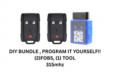 DIY BUNDLE PAIR FOR 2014-19 SILVERADO, SIERRA KEYLESS REMOTE AND  13577771 B119 picture