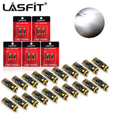 Lasfit T10 LED License Plate Light Bulbs 6000K Bright White 168 2825 194 Canbus picture