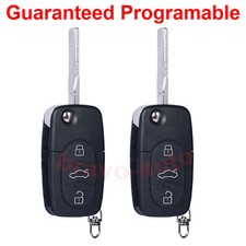 2 for Audi A4 A6 A8 S4 S6 S8 TT Quattro Cabriolet Keyless Remote Car Key Fob picture
