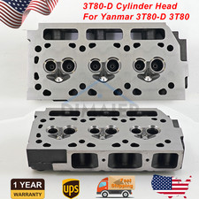 New Cylinder Head without Valve - For Yanmar 3T80-D 3T80 -High Quality USA STOCK picture