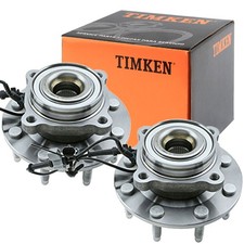 TIMKEN Front Wheel Hub and Bearing Assembly Set for Silverado Sierra 2500HD 8Lug picture