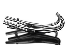 Suzuki GT750 Expansion Chambers Delkevic Chrome Full 3-3 Performance Pipes 72-73 picture