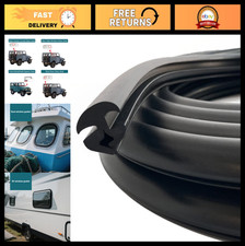 Dense EPDM Rubber Weather Stripping Seal for Windows & Windshields, 26ft, Fits 1 picture