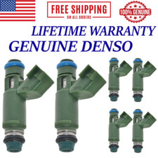 NEW 6 PIECES OEM DENSO Fuel Injectors For 2002-2008 Jaguar X-Type 2.5L,3.0L V6 picture