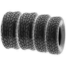 SunF ATV Tires 21x7-10 22x10-10 Quad 6 PR A021 - BUNDLE picture
