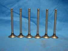 1948 1949 Chevrolet Chevy 216 235 Exhaust Valve Set 2 Groove G2U picture