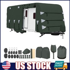 RV Cover for Travel Trailer, Heavy Duty 4-Layer Camper Cover Waterproof 18-35 FT picture