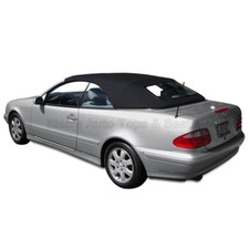 Fits: 1990-2003 Mercedes CLK, Convertible Top, Black Cloth, no Window picture