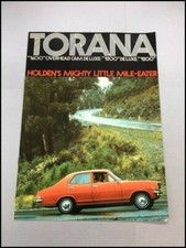 1971 Holden Torana Australia GM Original Vintage Car Sales Brochure Catalog picture