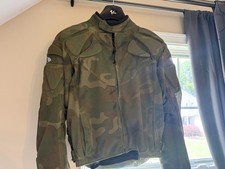 Fieldsheer Mesh Motorcycle Jacket Mens large Camo  Armor like new picture