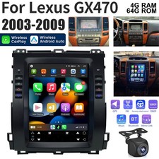 For 2003-2009 Lexus GX470 CarPlay Android 13 Car Radio Stereo QLED DSP picture