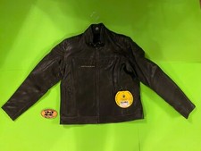 CAN-AM MEN'S BLACK BLAKE LEATHER JACKET **BRAND NEW** picture