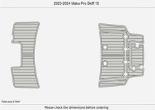2023 Mako Pro Skiff 15 DuraEVA Seadek EVA Foam Boat flooring picture