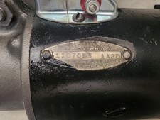 Delco 6V Starter oem tAGE # 1107055 1A20 Date Coded picture