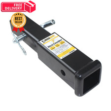 MaxxHaul 50833 2 x 2 inch Trailer Hitch Receiver Extender 7 7 picture