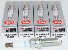 4 Pack NGK 96024 Laser Iridium Spark Plugs ILKAR8H6 For Subaru Forester and WRX picture