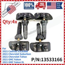 4x Tire Pressure Sensor TPMS 13533166 For 2021+ Cadillac Escalade Chevy Suburban picture