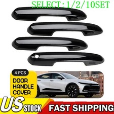 For Toyota RAV4 Highlander Crown 19-25 Gloss Black Door Handle Cover 4PCS 1~10X picture