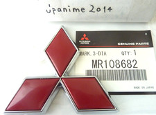 #Mitsubishi Lancer CP9A EVO6 TOMMI MAKINEN Rear Red Mark Emblem Badge MR108682   picture